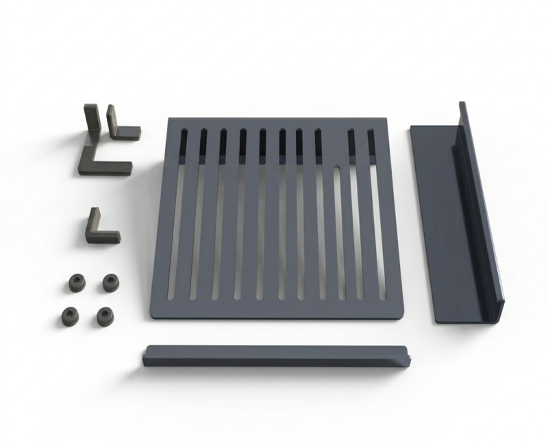 Ergonomic Metal Laptop Riser With Tripod Stand And Desktop
